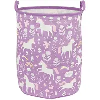 A Little Lovely Company Oppbevaringskurv - 40x50 cm - Unicorn Sn - - OneSize - Oppbevaring