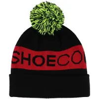 Dc-shoes Lue m. Pom-Pom - Chester - Svart/Rød - - OneSize - Lue