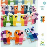 Djeco Domino - Tre - Opp - - OneSize - Spill