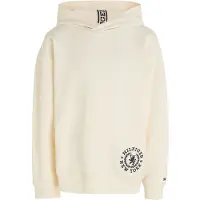 Tommy Hilfiger Hettegenser - Crest Logo - AEF Calico - - 8 år (128) - Hettegenser