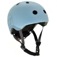 ScootAndRide Sykkelhjelm - Steel - - 51-55 cm - Sykkelhjelm