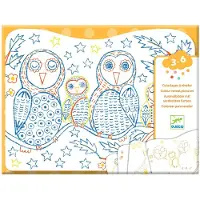 Djeco Malebok - Familles Des Sous-bois - - OneSize - Malebok