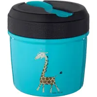 Carl Oscar Termo Matboks - 500 ml - Turquoise Giraffe - - OneSize - Matboks