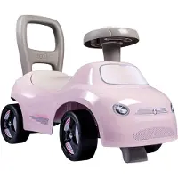 Smoby Gåvogn - Lille Auto Ride-På - Rosa - - OneSize - Gåvogn
