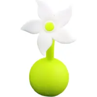 HAAKAA blomsterstopper for Brystpumpe - Hvit/Grønn - - OneSize - Brystpumpe