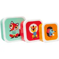 Petit Monkey Matboks Sett - 3 stk. - Dyr - - OneSize - Matboks