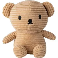 Bon Ton Toys Kosedyr - 17 cm - Boris Bear ECO Corduroy - Beige - - OneSize - Kosedyr