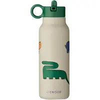 Liewood Drikkeflaske - Falk - 350 ml - Dinosaurs/Mist - - OneSize - Drikkeflaske