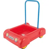 Dantoy Classic+ Gåvogn - 45x48 cm - Rød - - OneSize - Gåvogn