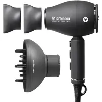 HH Simonsen Hårføner - XS Dryer inkl. myk styler - Svart - - OneSize - Hårfønere