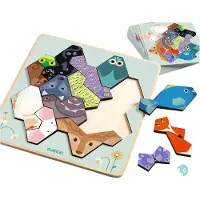 Djeco Puslespill - Formanimo - 14 Brikker - - OneSize - Puslespill