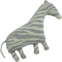Smallstuff Kosedyr - 40 cm - Zebra - Grå/Grønn - - OneSize - Kosedyr