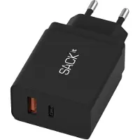 SACKit Adapter - Sack USB 30W - Svart - - OneSize - Adapter