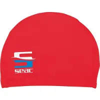 Seac Badehette - Lycra - Junior - Rød - - OneSize - Badehette