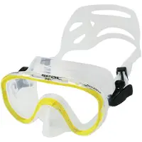 Seac Dykkermaske - Marina - Gul - - 3-8 år - Dykkermasker