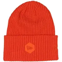 New Era Lue - Ribbet mansjett - Oransje - - OneSize - Lue