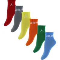 Jordan Ankelsokker - 6-pack - Multi - - 18/23 - Sokker