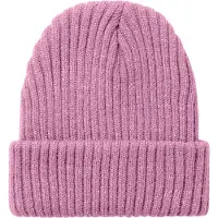 Name it Lue - Strikk - NmfMilan - Moonlite Mauve Glitter - - 48-49 cm - Lue
