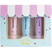 Oh Flossy Lip Gloss - 3-pack - Jordbær/Candyfloss/Grape - - OneSize - Sminke
