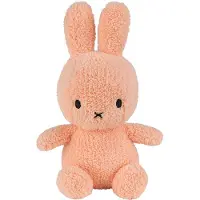Nijntje Kosedyr - 23 cm - Miffy - Terry Peach - - OneSize - Kosedyr