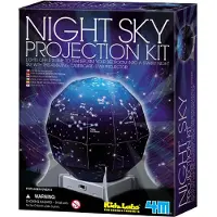 Borella - KidzLabs - Nattehimmel Projektor Sett - - OneSize - Kreativt leker