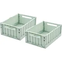 Liewood Sammenleggbare bokser - 36x25x13,5 - Medium+ - 2-pack - - - OneSize - Sammenleggbar boks