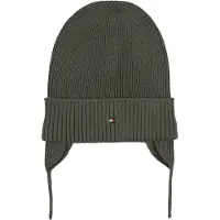 Tommy Hilfiger Lue - Strikk - Tinn Green - - L/XL - Lue
