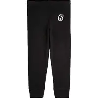 Mini Rodini Fleecebukser - Svart m. Panther - - 80/86 - Fleecebukser