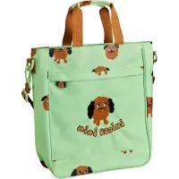 Mini Rodini Veske - Hunder - Grønn - - OneSize - Veske