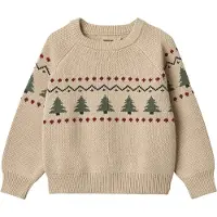 Wheat Genser - Strikk - Balou - Varm Sand - - 4 år (104) - Genser