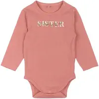The New Siblings Body I/e - TnsbSister - Gammel Rose - - 1 år (80) - Langermet Body