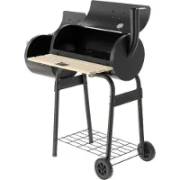 LUND KULLGRILL MED RØYKERGREP 60x30cm