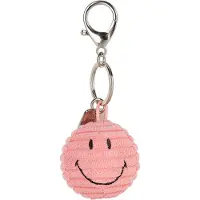 Bon Ton Toys Nøkkelring - 4,5 cm - Smiley Nøkkelring ØKO Corduro - - OneSize - Nøkkelring