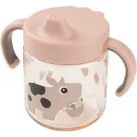 Done by Deer Læretut m. Håndtak - 260 ml. - Tiny Farm - PU - - OneSize - Kopp