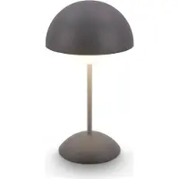 Briloner LED-bordlampe med batteri Kugle, antrasitt, metall, IP44, dimbar.