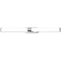 Briloner LED-vegglampe Runt, lengde 60 cm, krom, 4000 K, IP44