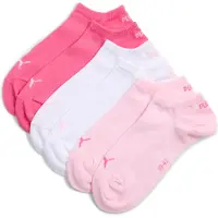 Puma Sneaker Socks Unisex (3-pack), Clothing, Pink Lady, 39-42