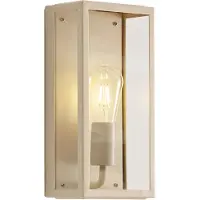 QAZQA Klassisk utendørs vegglampe beige IP44 - Rotterdam