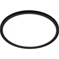 Briloner LED-taklampe til bad Slim Drip, hvit, Ø 29 cm, IP44