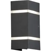 Konstsmide Cremona utendørs vegglampe, høyde 19,5cm