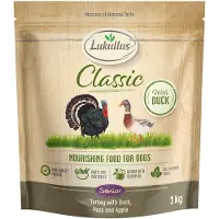 Lukullus Classic Senior kalkun & and - Sparepakke: 5 x 1 kg ny oppskrift