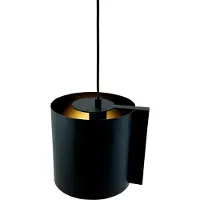 Dyberg Larsen Wum hengelampe Ø 18,5 cm svart matt