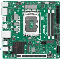Asus PRO Q870I-C-CSM - Hovedkort - mini-ITX - LGA1851-sokkel - Q870 Chipset - USB-C 3.2 Gen2, USB 3.2 Gen 1, USB 3.2 Gen 2 - Gigabit LAN - innbygd grafikk (CPU kreves) - HD-lyd (8-kanalers)