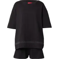 HUGO Mesh Logo 10277442 Kort Ermet Pysjamas