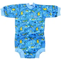 Splash About Våtdrakt - Happy Nappy - Crocodile Sump - - 1-2 år (80-92) - Våtdrakt