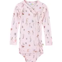 Joha Omslagsbody Bambus Rosa Bloom (70 / 8-9 mnd)