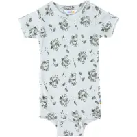 Joha Body k/e - Bambus - Ubrukt m. Dinosaurer - - 70 - Kortermet body