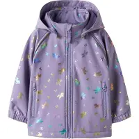 Name It Mini Softshell Jakke m. Fleece - NmfAlfa08 - Solbelyst Allium - - 2 år (92) - Softshell