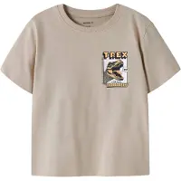 Name it T-skjorte - NmmVelix - Chateau Gray/Trex - - 1½ år (86) - T-skjorte
