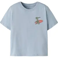 Name it T-skjorte - NmmVelix - Blue Tåke/Surf - - 1½ år (86) - T-skjorte